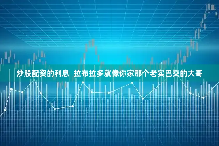 炒股配资的利息  拉布拉多就像你家那个老实巴交的大哥