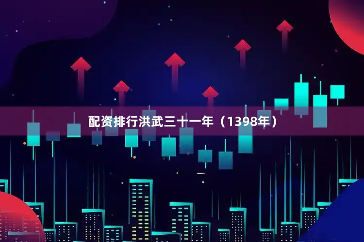 配资排行洪武三十一年（1398年）
